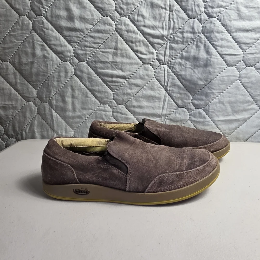 Chaco men's Slip on Loafers Shoes Brown Size 9